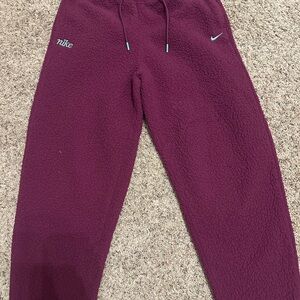 Nike Purple Joggers Cozy Sweatpants